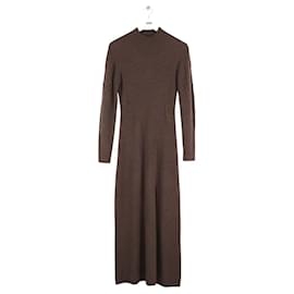 Bash Brown wool dress Brown