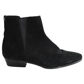 Isabel Marant Etoile Boots en daim noir Noir