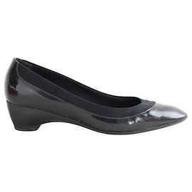Salvatore Ferragamo Bailarinas de cuero negras Negro