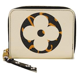 Louis Vuitton-Louis Vuitton Zippy Coin Purse Monogram Coin Case-White
