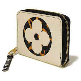 Louis Vuitton-Louis Vuitton Zippy Coin Purse Monogram Coin Case-White