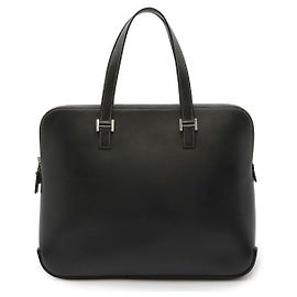 Hermès Hermes Escapade Box Calf Handbag Grey