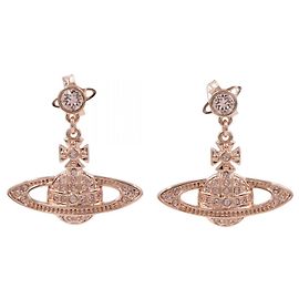 Orecchini Vivienne Westwood D'oro Metallico