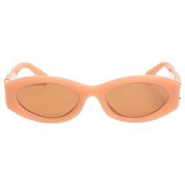 Miu Miu Gafas de sol de marco ovalado Peach MU 11WS Rosa