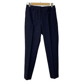 Max Mara SPORTMAX Stretch Slacks Blue Navy blue