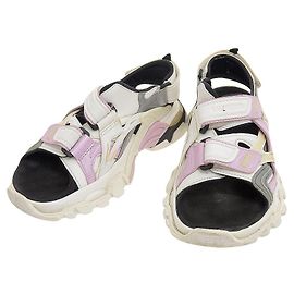 Sandali Balenciaga Track Rosa Bianco Grigio