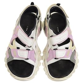 Balenciaga-Balenciaga Track Sandal Sandals-Pink,White,Grey