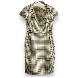 Chloé Vestido Chloe de seda Bege