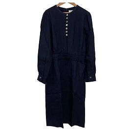 Autre Marque Robe à manches longues CYCLAS Bleu Bleu Marine