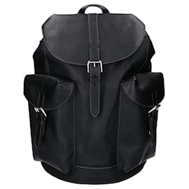 COACH Warner Leather Backpack Black