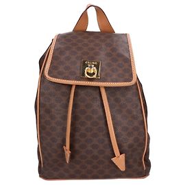Céline Mochila Macadam M161 de Celine, Marrón Castaño
