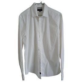 Autre Marque Camicia Slim Fit in Cotone Bianca M Bianco