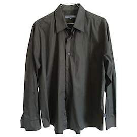 Autre Marque Camicia Chevignon Nera in Cotone e Lycra L Nero
