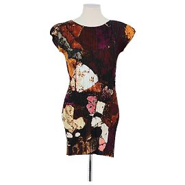 Pleats Please Brown dress Brown