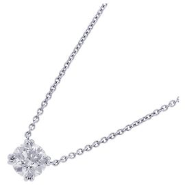 Collar Péndulo Solitario Redondo Harry Winston Otro