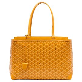 Goyard Jaune Goyardine Bellechasse PM Jaune