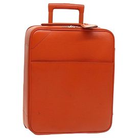 Mala Pegase Louis Vuitton em couro Epi 45 Laranja