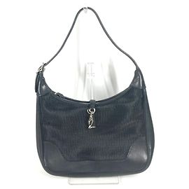 Hermès Trim 31 Schultertasche Schwarz