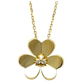 Van Cleef & Arpels Frivole Diamond Necklace Golden