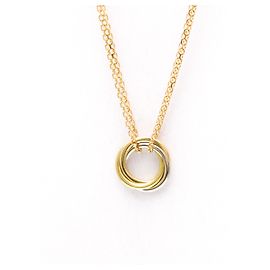 Collar Péndulo Sweet Trinity de Cartier Dorado
