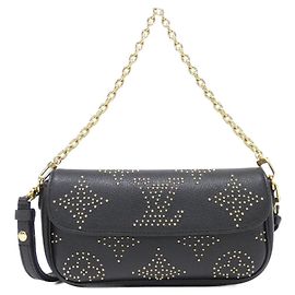 Borsa a Spalla Louis Vuitton Monogram Empreinte Wallet on Chain Ivy Nero