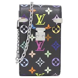 Louis Vuitton-Pochete de telefone Metis Multicolorido Louis Vuitton-Preto