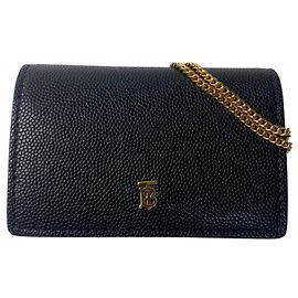Portafoglio bifold donna Burberry Nero