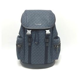 Michael Kors MK Logo Backpack Navy blue
