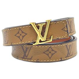 Louis Vuitton Monogram Reversible Belt Brown Monogram