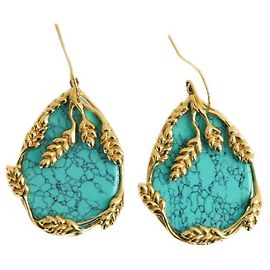 Aurelie Bidermann Orecchini blu Blu