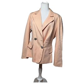 Vintage Dior Blazer/Trenchcoat M Rose Pink