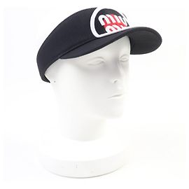 Miu Miu MIUMIU Cotton Sun Visor Black