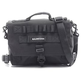 Balenciaga-Bolsa de mão em nylon Balenciaga Army Messenger S-Preto