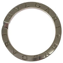 Bulgari Collana portachiavi in argento Bvlgari B.Zero1 Argento Metallico