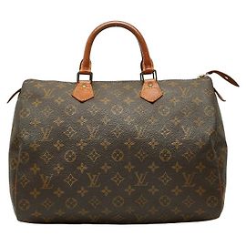 Bolsa Louis Vuitton Speedy 35 Monogram Marrom