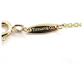 Tiffany & Co-Colar de diamante em ouro amarelo K18 Tiffany & Co-Dourado,Metálico