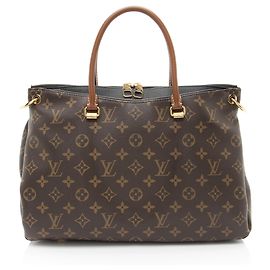 Borsa Pallas in tela Monogram Louis Vuitton Nero