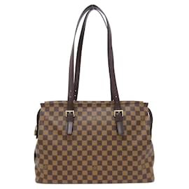 Louis Vuitton-Louis Vuitton Chelsea Damier Shoulder Bag-Brown
