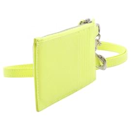 Balenciaga-Porta-moedas de couro CASH da Balenciaga-Verde