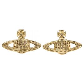 Orecchini Vivienne Westwood D'oro Metallico