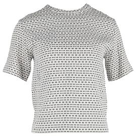 Blusa Impressa Joseph em Algodão Branco Outro