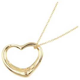 Tiffany & Co-Colar Open Heart Tiffany & Co em ouro K18-Dourado,Metálico