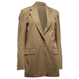 Beige Baumwoll-Sakko von Dries Van Noten Beige