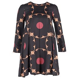Abito Mini con Stampa Floreale Retro Marc By Marc Jacobs in Seta Multicolore Multicolore