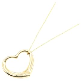 Tiffany & Co-Colar Open Heart Tiffany & Co em ouro K18-Dourado,Metálico