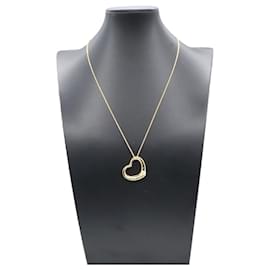 Tiffany & Co-Colar Open Heart Tiffany & Co em ouro K18-Dourado,Metálico