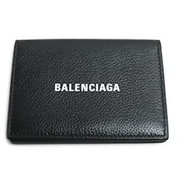 Balenciaga-Carteira de couro Balenciaga Everyday-Preto