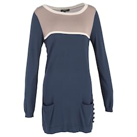 Autre Marque Weekend Max Mara Pull Long Rayé en Viscose Multicolore Multicolore