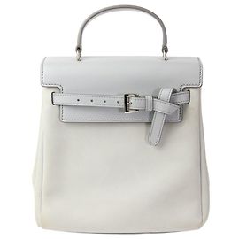 Autre Marque Mochila de couro FOXEY Oxford Outro Cinza