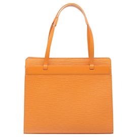 Louis Vuitton Croisette Epi Leather PM Naranja